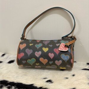Dooney & Bourke vintage Y2K Heart Patterned Women's mini Bag